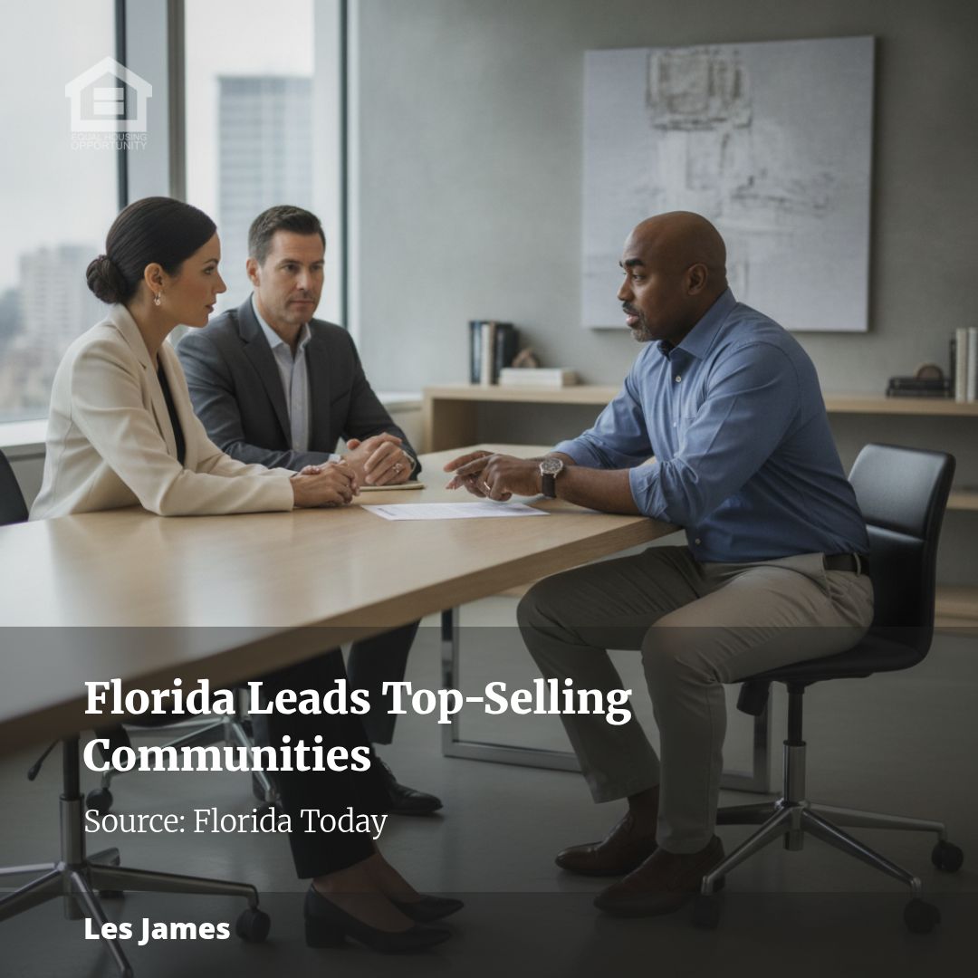 Why Florida dominates America’s top-selling communities